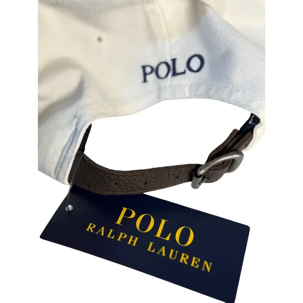 Polo Ralph Lauren Big Pony 20th Anniversary “SQ 3 RL” Hat – White
